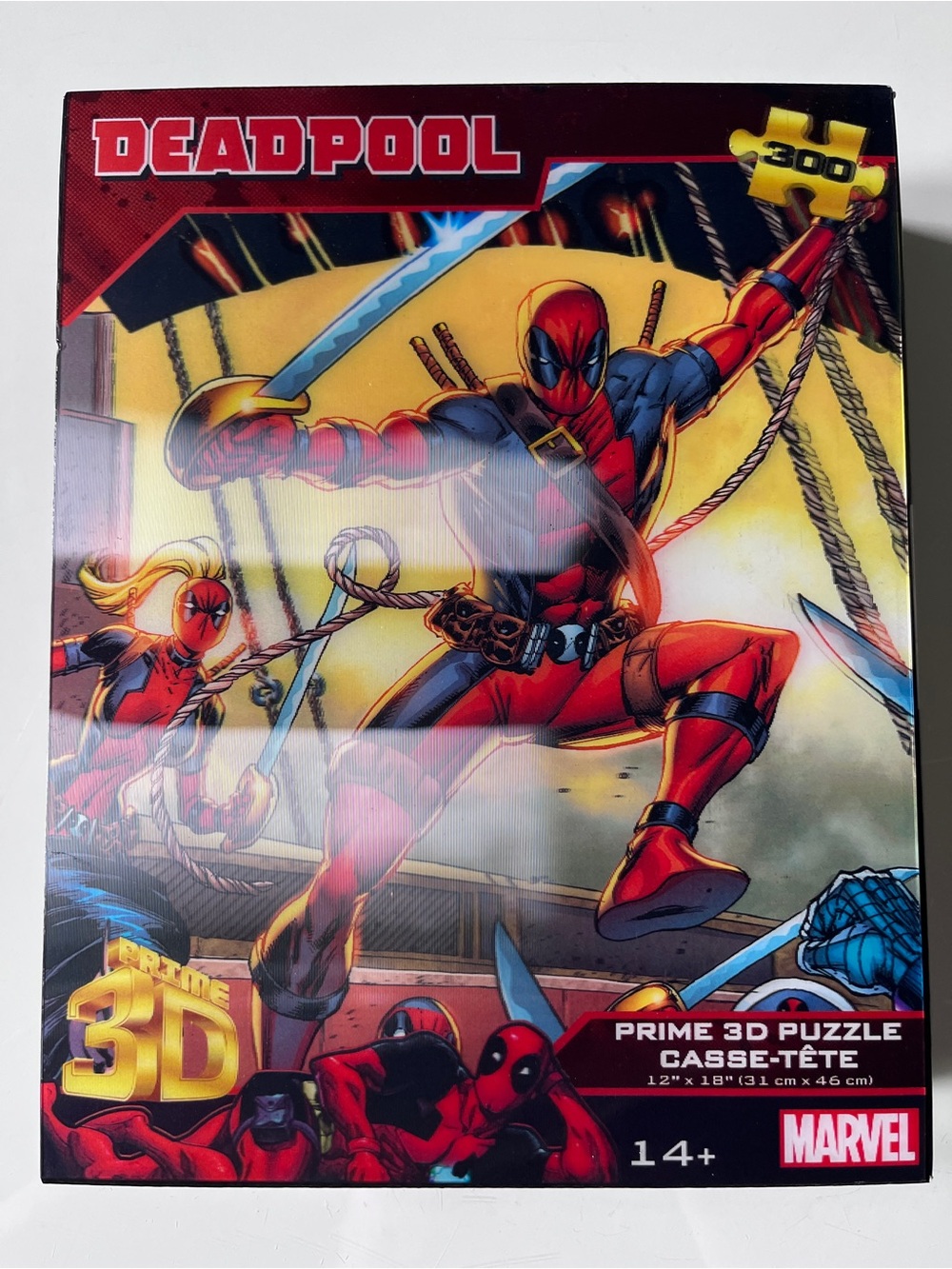 Marvel Deadpool 3D Lenticular Puzzle - Brand New Sealed Condition